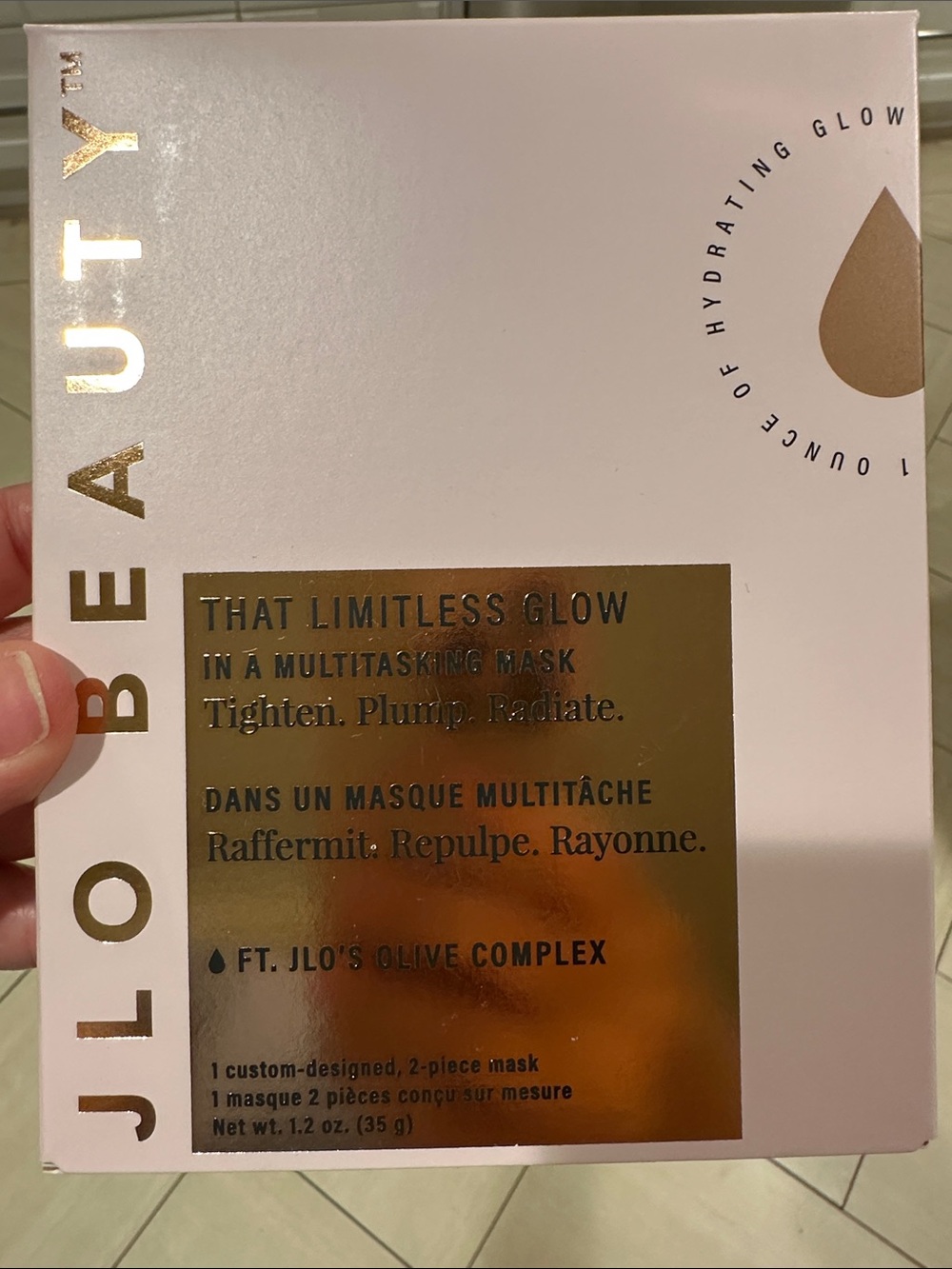 🆕 JLO Beauty - That Limitless Glow Sheet Mask
